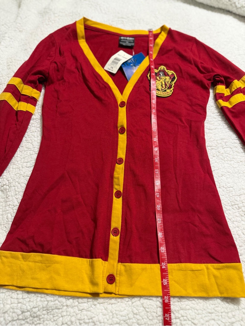 Harry Potter Gryffindor Cardigan from Hot Topic - Picture 6 of 7